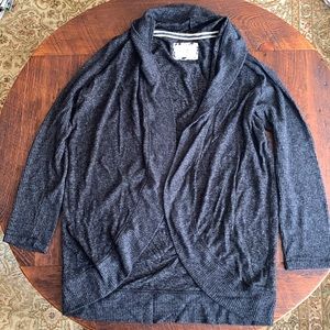 Anthropologie Saturday Sunday cardigan, EUC, Medium, Charcoal